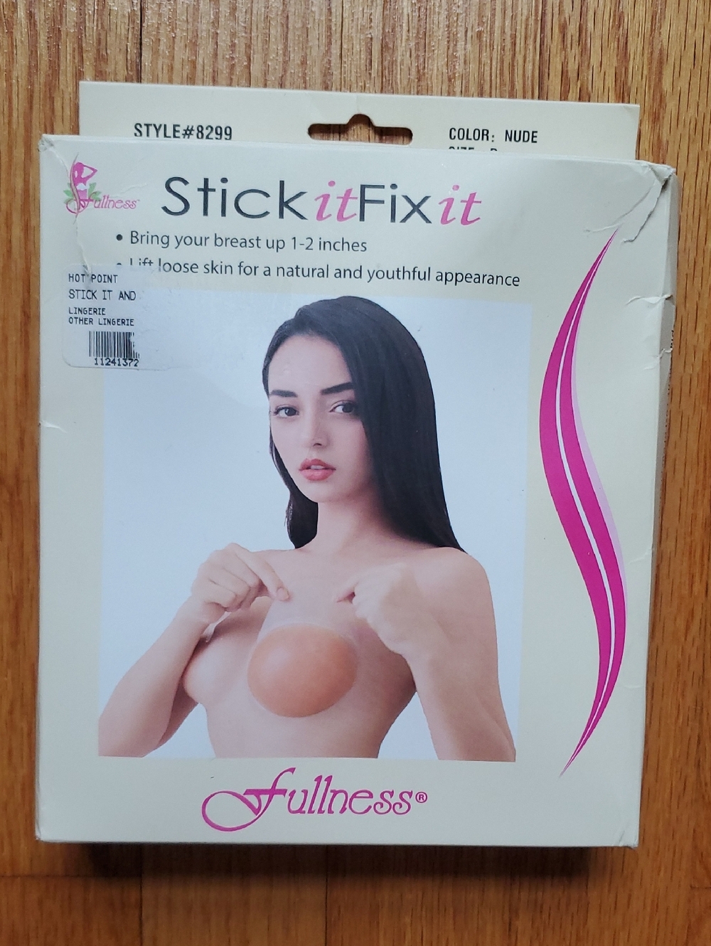 Fullness Stick it Fix it Nude Adhesive Silicone Cups- NUDE Size D